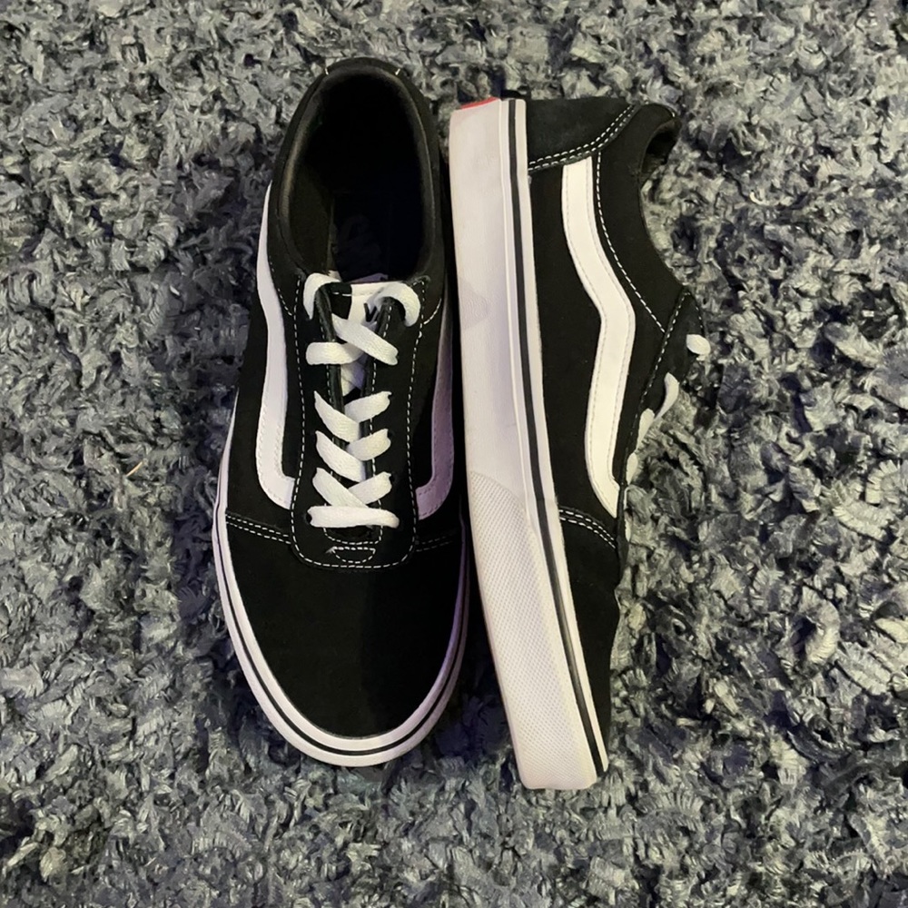 black old school vans